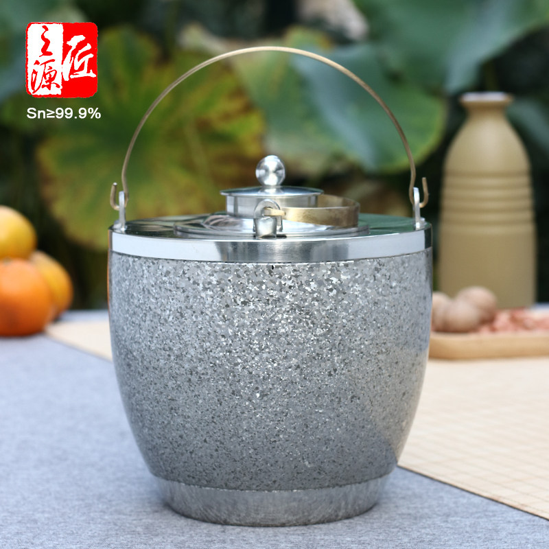 温一斤半特大温酒壶烫酒壶 家用酒具热酒器暖酒器锡器 热酒壶