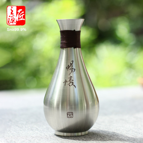 个旧家用锡器锡壶酒具日式酒壶