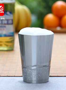 大利啤酒杯210ml 锡都-云南个旧手工锡器纯锡啤酒杯大酒杯子/ Q3H