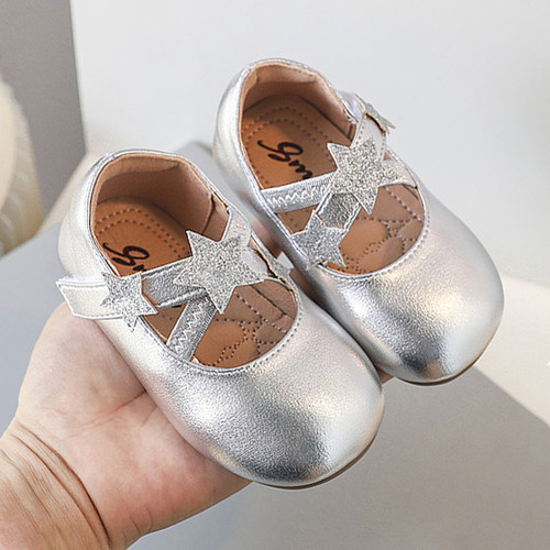 女宝宝可爱公主鞋0-2一7岁婴儿软底学步鞋夏秋小女孩演出舞蹈鞋子