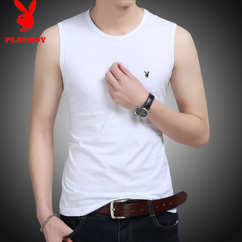 特价清仓坎肩背心男 夏季纯棉圆领运动跨栏无袖t恤男个性健身汗衫