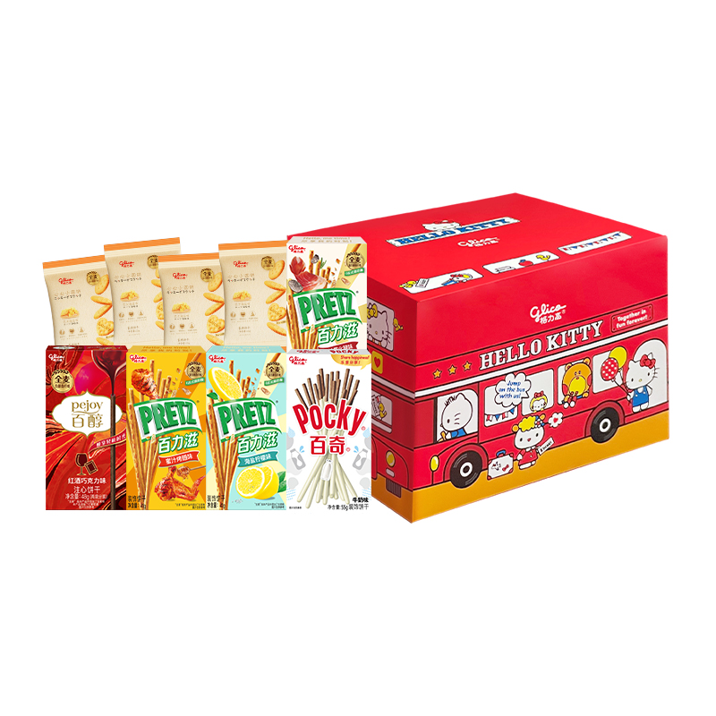 格力高HelloKitty美味巴士礼盒