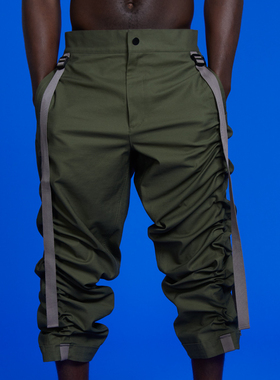 A·A·Spectrum光谱 BLINDERS PANTS 织带调节裤型军旅风工装裤
