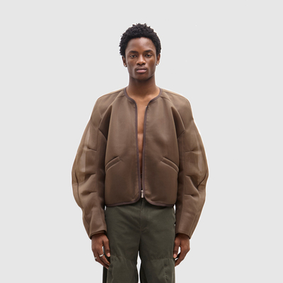 AAS光谱半透明灯笼造型夹克