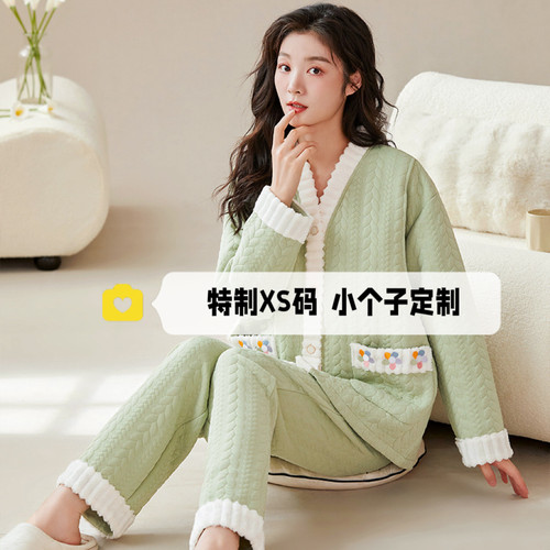 秋冬150cm小个子空气棉月子服