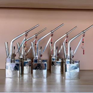 白铜青铜翻砂手工艺民俗水烟袋水烟瓶水烟壶兰州一囗香专用烟锅头