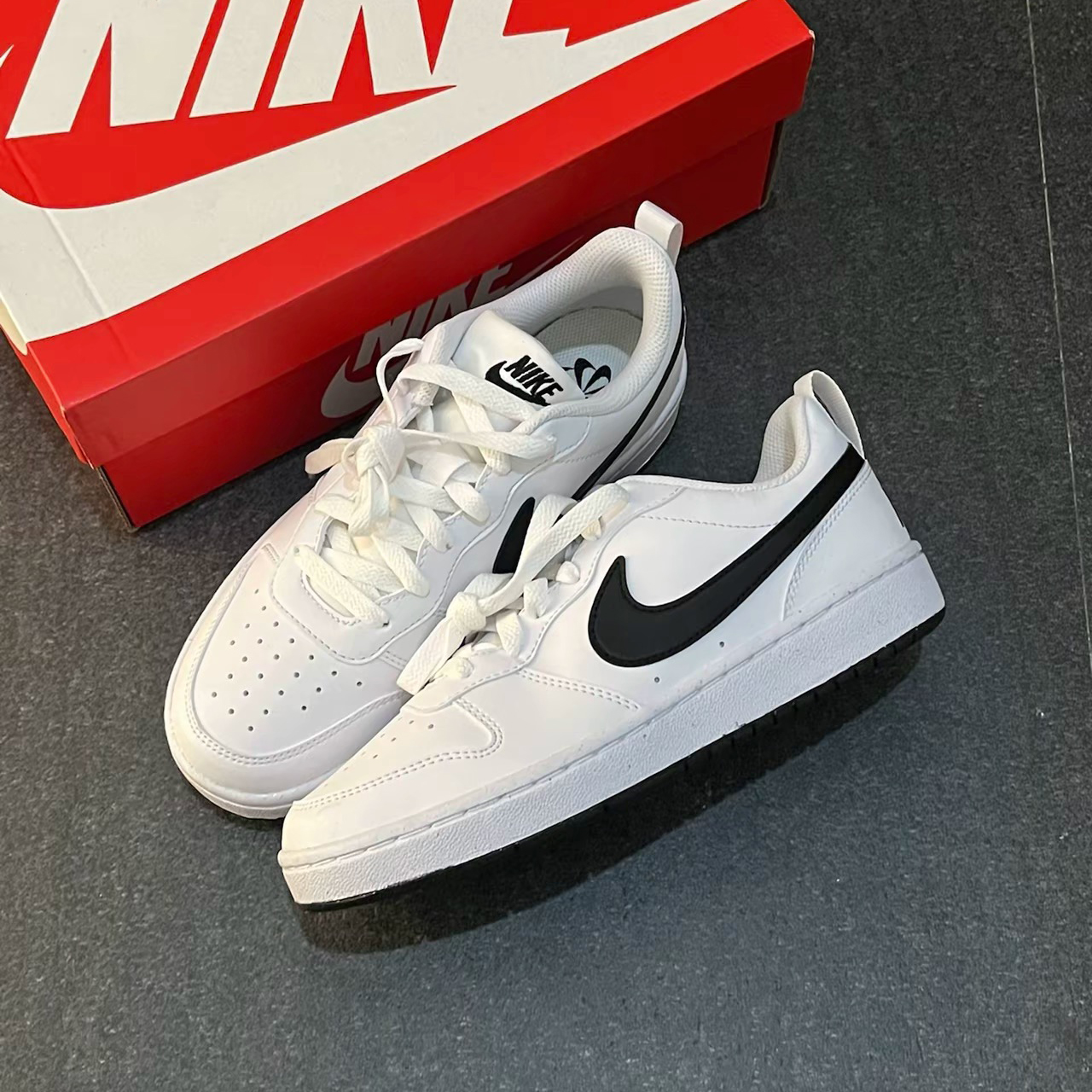正品NIKE耐克COUNT男女时尚简约低帮运动轻便休闲板鞋DV5456-104