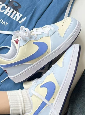 正品NIKE耐克GS大童时尚简约舒适低帮运动轻便休闲板鞋FV8120-141