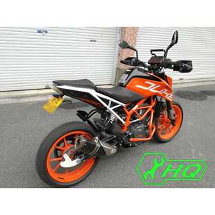 KTM DUKE RC 390/250改装短牌照架 短尾牌照框支架护手风挡风护