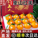 浙江象山红美人柑橘顺丰年货礼物盒旗舰店爱媛28号果冻橙新鲜水果