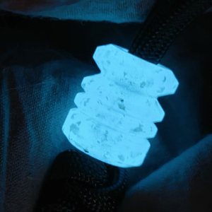 SSD工作室金箔树脂EDC伞绳刀坠夜光背包挂坠吊坠DIY珠折刀挂件