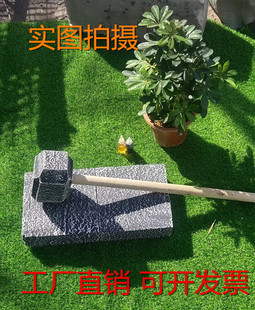 定制 泡沫舞台演出仿真假胸口碎大石影视表演大锤石板手臂假山石