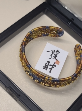 【小花花手镯】手工编织手镯女小众高级感轻奢精致闺蜜礼物