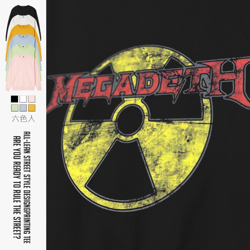 美式megadeth重金属摇滚乐队周边