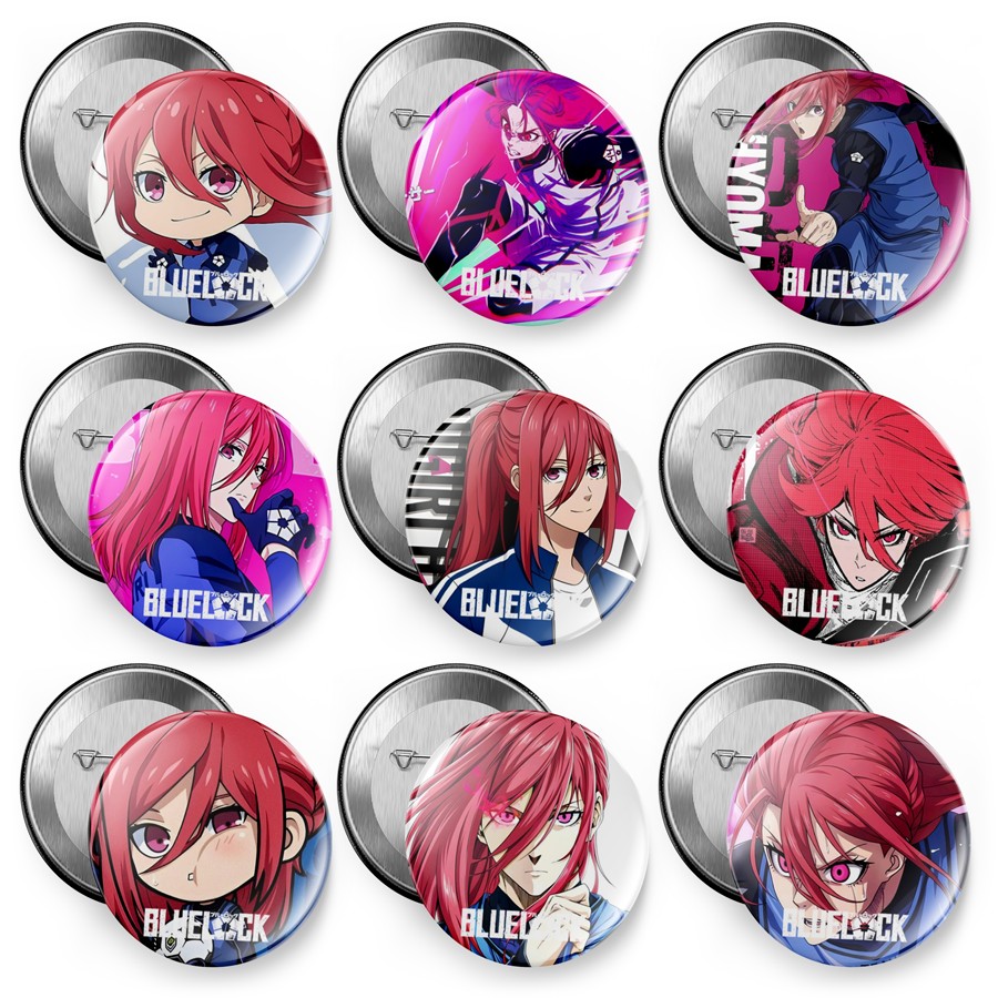 蓝色监狱吧唧胸章书包挂件冰箱贴