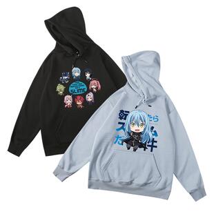 动漫二次元关于我转生变成史莱姆这档事利姆鲁朱菜连帽衫套头卫衣