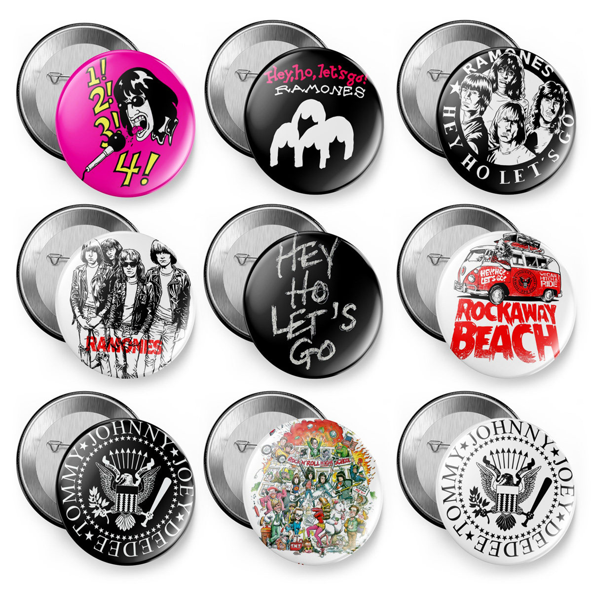 ramones吧唧胸章挂件磁冰箱贴