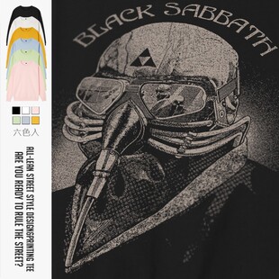 圆领套头卫衣男女黑色安息日BLACK SABBATH欧美重金属周边衣服秋