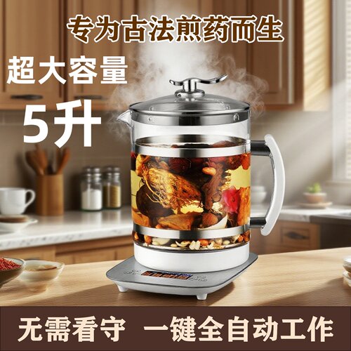 4升5升大养生壶煲汤煎药炖煮预约