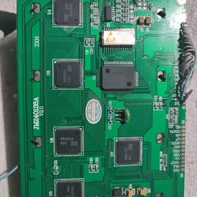 议价JM240128A V2.0工业显示屏，件。主板完整，带可维修