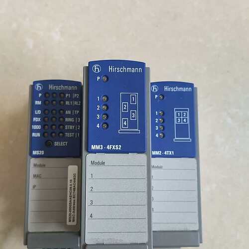 议价 Hirschmann赫斯曼交换机模块 型号MM3-4FXS2 可维修