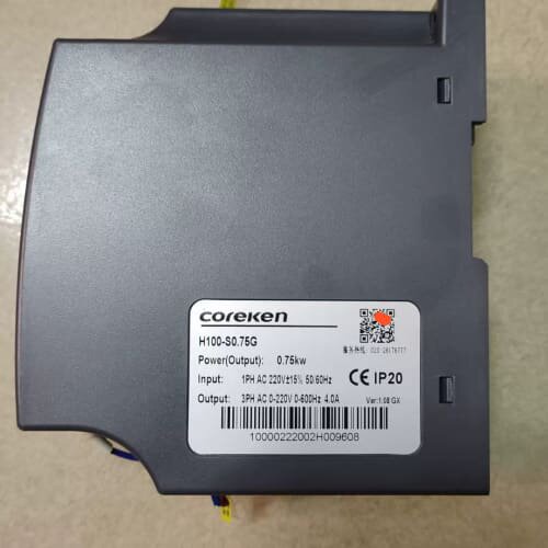 议价 科肯coreken H100系列变频器，单相220V输入，0可维修