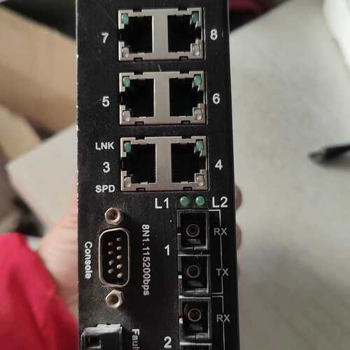议价 Henrich恒启工业交换机 型号HES8S-2SC 10/ 可维修