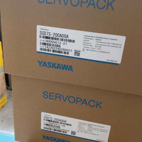 议价安川伺服驱动器SGD7S-200A00A，保修一年价格可议，可维修