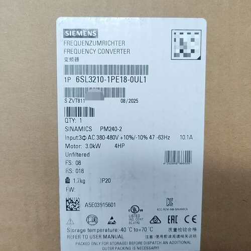 议价6SL3210-1PE18-0UL1变频器，SINAM可维修