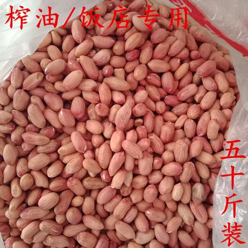 山东大花生米生新商用榨油水煮