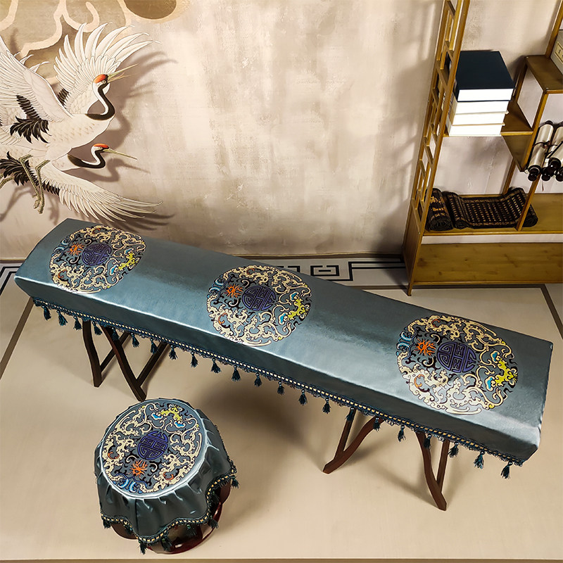 古筝防尘罩中国风古筝套专用盖布儿童全包古筝罩防尘布遮尘布遮灰,乐器/吉他/钢琴/配件,乐器罩,淘宝优惠券,粉丝福利购,淘宝优惠卷