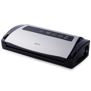 得力家用抽真空机封口机LM885真空封口机保鲜密封速食店干湿两用真空食品包装机抽空机打包真空机家用商用