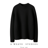 穿了还想穿 加厚羊绒衫 女100纯山羊绒半高领宽松纯羊绒毛衣