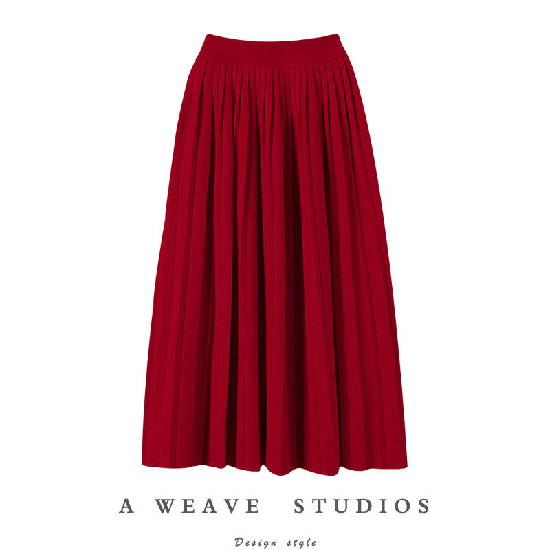 冬凤凰高端100%纯山羊绒裙