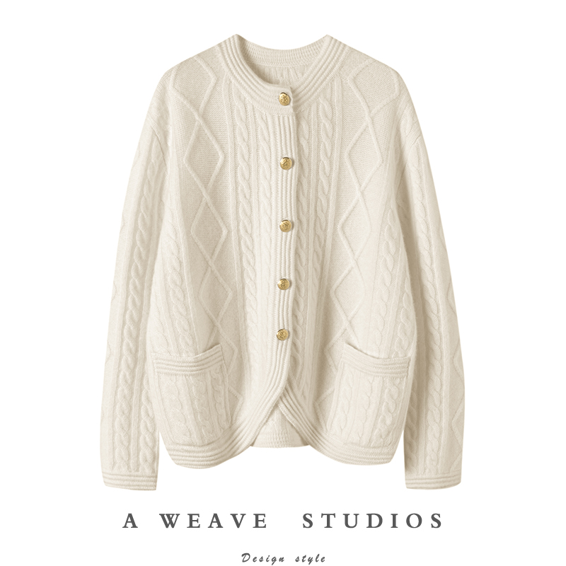 冬凤凰高端100%纯山羊绒衫