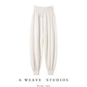 纯羊绒裤 非常难遇 子女外穿宽松 一定要收 休闲灯笼裤 裤 型