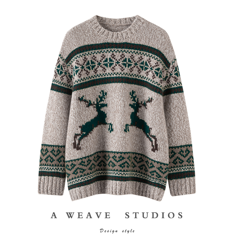 冬凤凰高端100%纯山羊绒衫