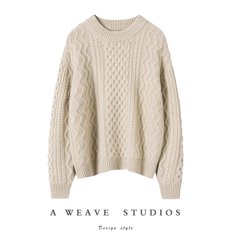 冬凤凰高端100%纯山羊绒衫