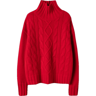 冬凤凰高端100%纯山羊绒衫