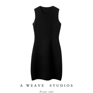 太太太美了吧！神仙气质~无袖羊绒背心裙长款羊绒衫连衣裙子加厚