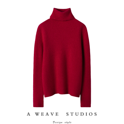 冬凤凰高端100%纯山羊绒衫