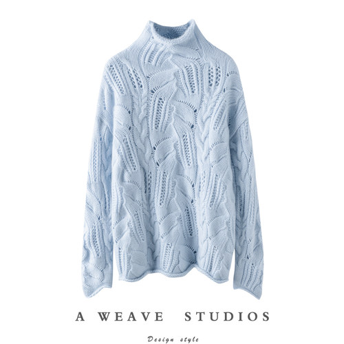 冬凤凰高端100%纯山羊绒衫