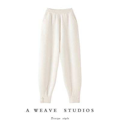 冬凤凰高端100%纯山羊绒裤