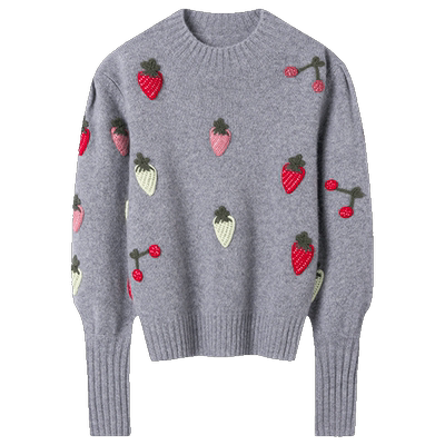 冬凤凰高端100%纯山羊绒衫