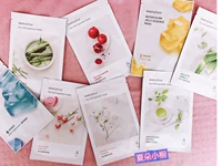 Innisfree, маска для лица с зеленым чаем, увлажняющий гель алоэ вера, 10 штук