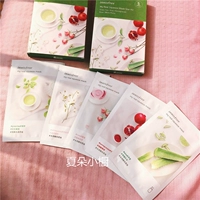 Innisfree, маска для лица с зеленым чаем, гель алоэ вера, чай белый пион для профессионального использования, пробник