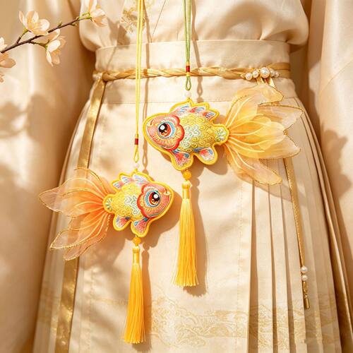 Sachet sachet goldfish koi sachet China-Chic hanfu horse fa