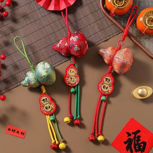 2026新年小挂饰春节过年福禄挂件客厅布置马年喜庆门挂车载装 饰品