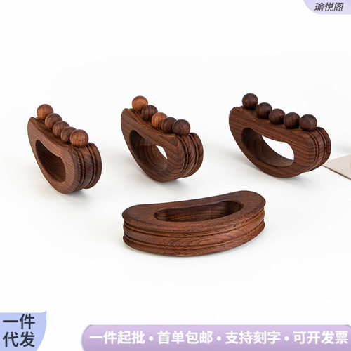 Half circle shaped pulse pushing board, compact and portabl