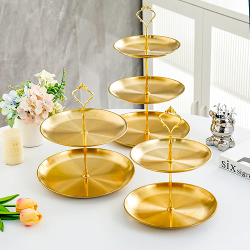 Stainless steel multi-layer cake Dim sum rack, household li